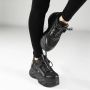 Buffalo Damestrainers Blader Matcha Vegan Nappa Nubuck Mesh - Thumbnail 2