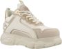 Buffalo Platform Sneakers Beige Dames - Thumbnail 9