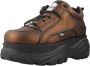 Buffalo Platform Sneakers Brown Dames - Thumbnail 4