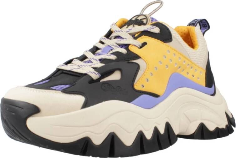 Buffalo Platform Sneakers Multicolor Dames