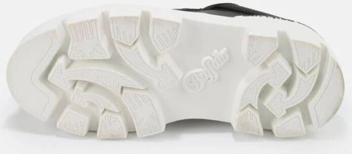 Buffalo Raven OX Heren Sneaker Zwart Wit