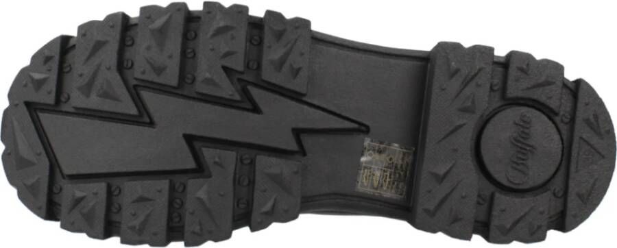 Buffalo Regenrits Enkellaarzen Black Dames