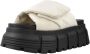 Buffalo Slippers Ava Velcross in wit - Thumbnail 4
