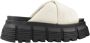 Buffalo Slippers Ava Velcross in wit - Thumbnail 6