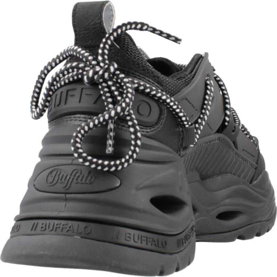 Buffalo Dames Veterschoenen Black Dames