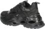 Buffalo Triplet Hollow Vegan Nappa Sneakers zwart Polyurethaan Street wear - Thumbnail 9