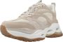 Buffalo Stijlvolle Sneakers voor Mannen en Vrouwen Beige Dames - Thumbnail 5