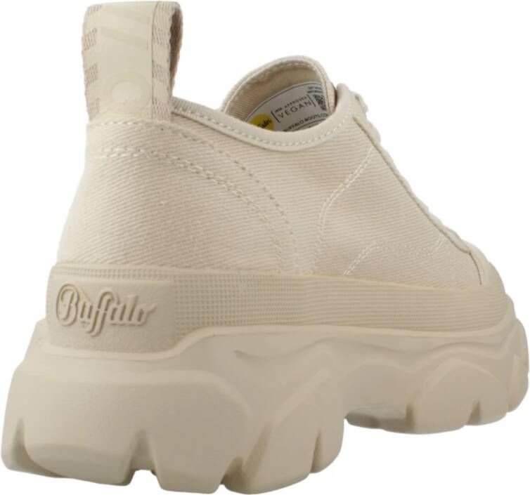 Buffalo Tremor Lace Up Sneakers Beige Dames