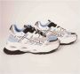 Buffalo Triplet Hollow Trendy Sneakers Dames white blue silver maat: 40 beschikbare maaten:36 37 38 39 40 41 - Thumbnail 5