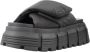Buffalo Ava Velcross Vegan Slippers Zwart Vrouw - Thumbnail 4