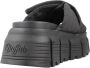 Buffalo Ava Velcross Vegan Slippers Zwart Vrouw - Thumbnail 5