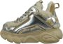 Buffalo Vrouwentrainers in veganistisch nappa Cld Chai Warm Beige Dames - Thumbnail 4