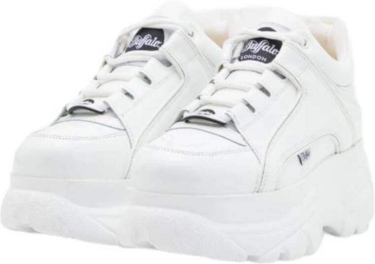 Buffalo Witte lage sneakers