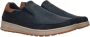Bugatti Comfortabele Slip-on Schoen met Cognac Accenten Blue Heren - Thumbnail 8