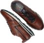 Bugatti Bruine Leren Sneakers voor Heren Brown Heren - Thumbnail 6