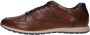 Bugatti Casual leren sneakers met versterkte hiel Brown Heren - Thumbnail 14