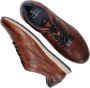 Bugatti Casual leren sneakers met versterkte hiel Brown Heren - Thumbnail 17
