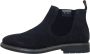 Bugatti Blauwe Suède Chelsea Boot voor Heren Blauw Heren - Thumbnail 10