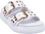 Bugatti Slippers met goudkleurige studs - Thumbnail 4