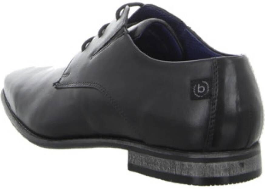 Bugatti Elegante Zwarte Heren Zakelijke Schoenen