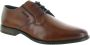 Bugatti Veterschoenen blokhak business schoen avondschoen feestelijke schoen met print - Thumbnail 5