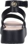 Bugatti Platte sandalen Zwart Dames - Thumbnail 5