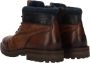Bugatti Stijlvolle leren herenlaarzen Brown Heren - Thumbnail 6