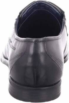 Bugatti Zwarte heren business veterschoenen