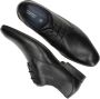 Bugatti leren heren veterschoenen suede glad leer Blauw Echt leer - Thumbnail 7
