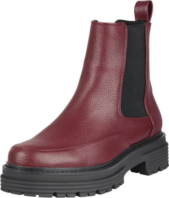 Bullboxer Ankle Boots Rood Dames