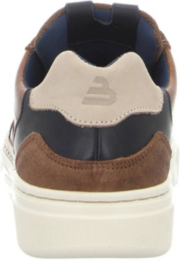 Bullboxer Bruine Heren Sneaker Moderne Stijl