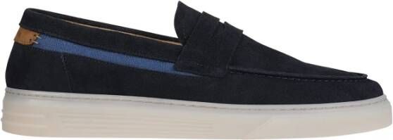 Bullboxer Cristian Loafer Stijlvol en Comfortabel Blue Heren