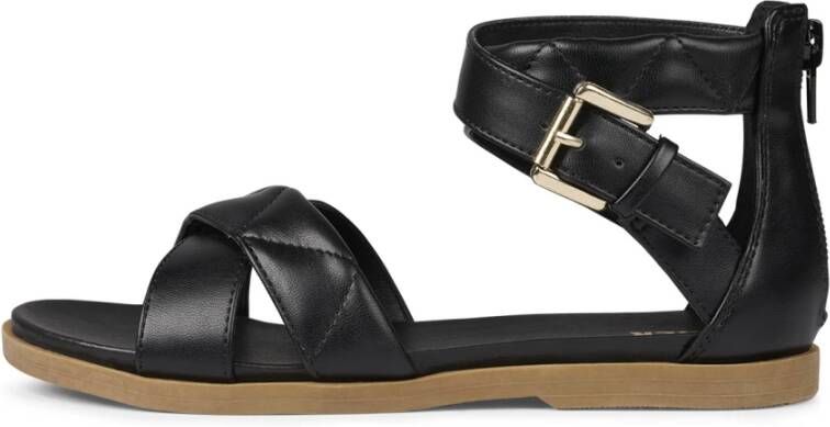 Bullboxer Flat Sandals Zwart Dames