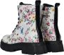 Bullboxer Bloemen Veterlaarzen voor Meisjes Multicolor Dames - Thumbnail 5