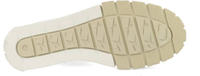 Bullboxer Sneakers 803500e6tbwhit Wit Beige Wit Dames