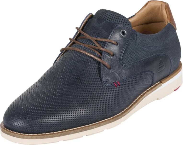 Bullboxer Tijdloze veterschoenen Blue Heren