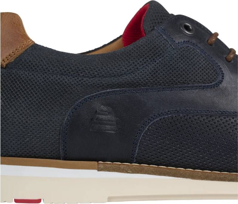 Bullboxer Tijdloze veterschoenen Blue Heren