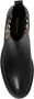 Burberry Zwarte Leren Check Chelsea Laarzen Black Dames - Thumbnail 4