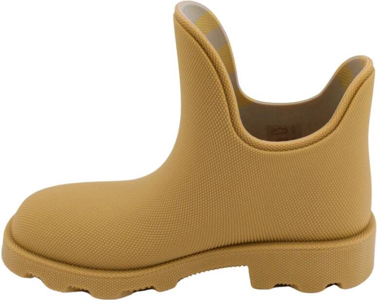 Burberry Ankle Boots Yellow Heren