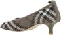Burberry Asymmetrische Check Pumps met Kitten Heel Multicolor Dames - Thumbnail 9