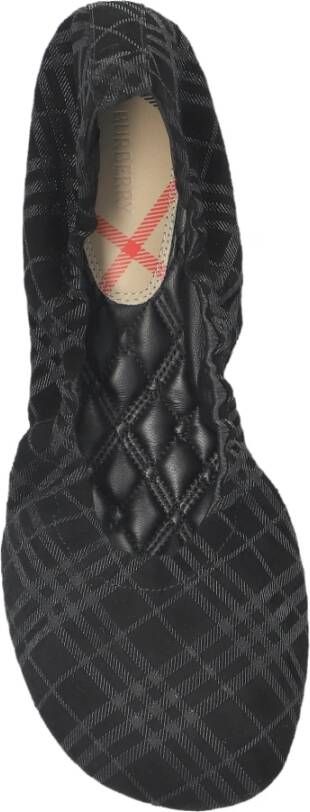 Burberry Ballerina's met een ruitpatroon