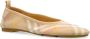 Burberry Ballerina's met stretch bovenwerk en platte zool Pink Dames - Thumbnail 10