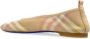 Burberry Ballerina's met stretch bovenwerk en platte zool Pink Dames - Thumbnail 11