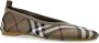 Burberry Ballet Flats met Check Motif Green Dames - Thumbnail 4