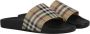 Burberry Vintage Check Patroon Ronde Neus Schoenen Beige Heren - Thumbnail 9