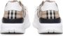 Burberry Beige Sneakers met Vintage Check Patroon Beige Heren - Thumbnail 3