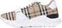 Burberry Beige Sneakers met Vintage Check Patroon Beige Heren - Thumbnail 4