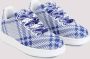 Burberry Blauwe Mesh Sneakers Ss24 Blue Heren - Thumbnail 3