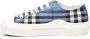 Burberry Blauwe Nylon Sneakers met Logo Print - Thumbnail 2