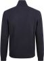 Burberry Blauwe Zip Sweater Geribbelde Boorden - Thumbnail 2